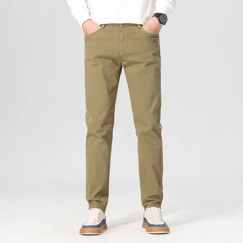 Casual Stretch Chinos for Men | Luca