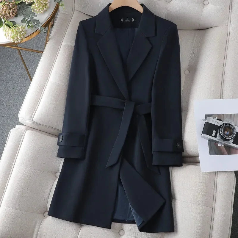 Women Classic Double-Breasted Blazer Coat | Winona