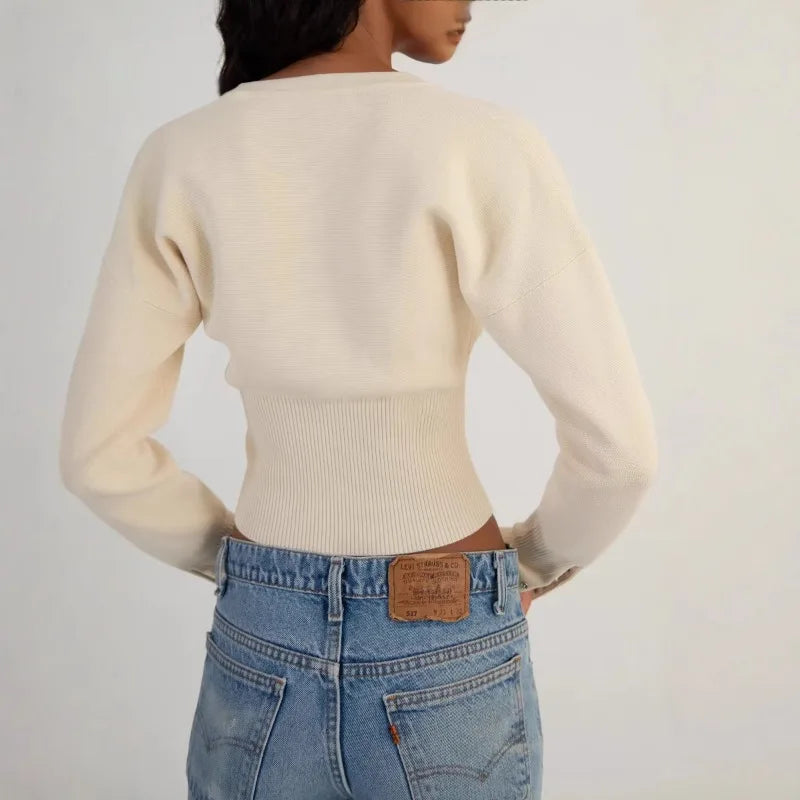 Women Ribbed Button-Up Cardigan | Florida