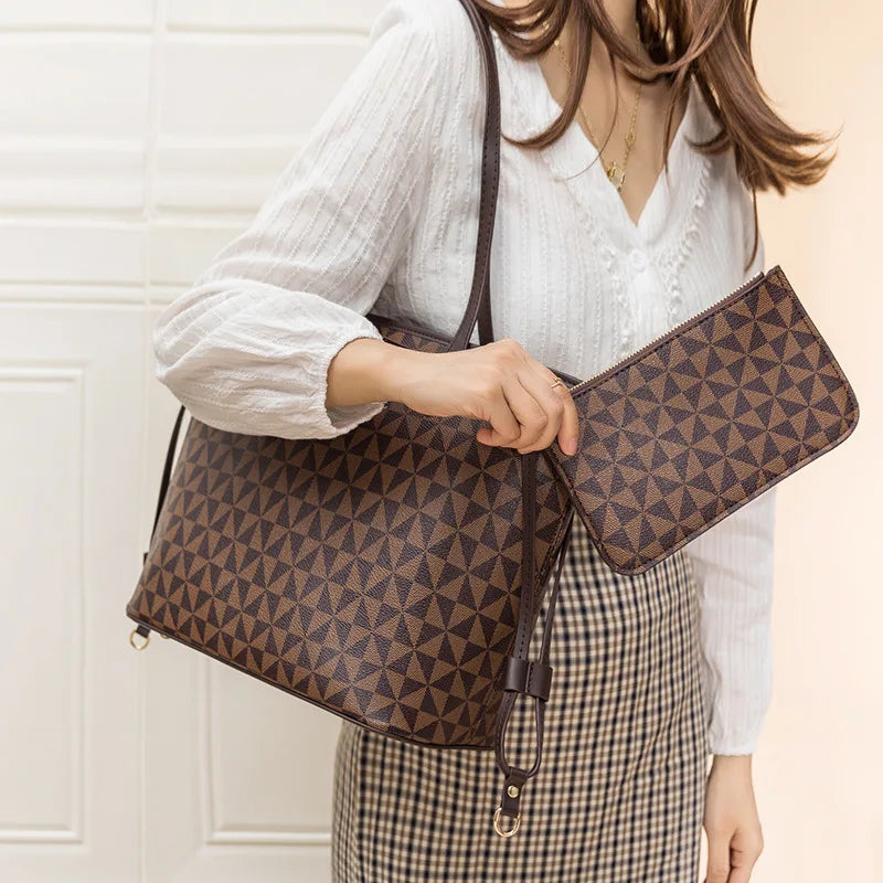 Women Geometric Pattern Tote Bag | Florence