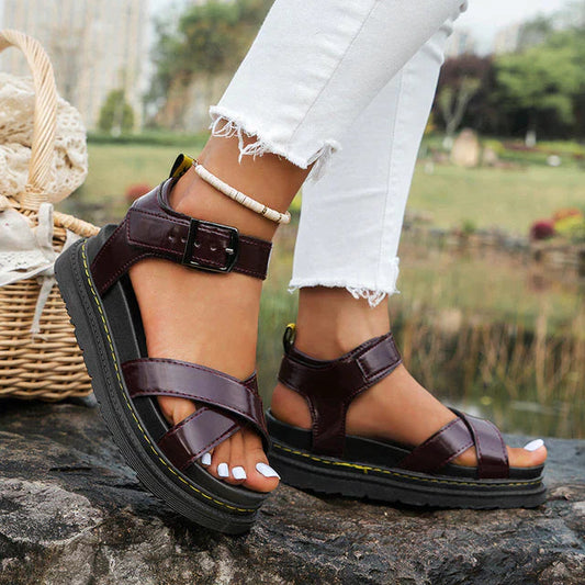 Women Chunky Platform Sandals | Camillea