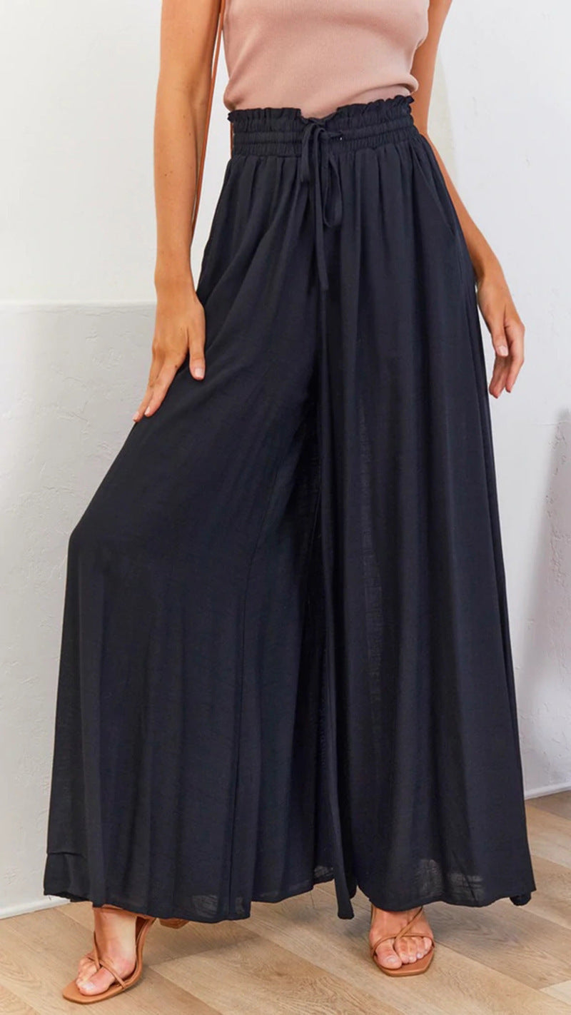 Women Wide-Leg Drawstring Pants | Sorrell