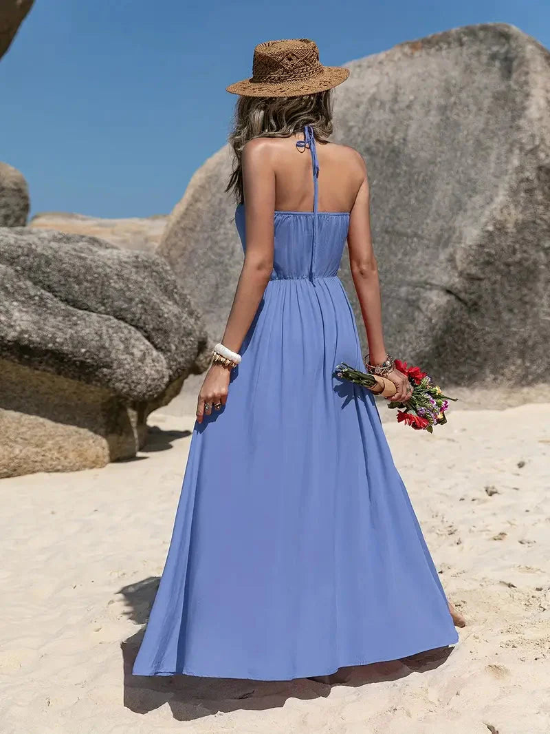 Women Maxi Halter Dress | Malina