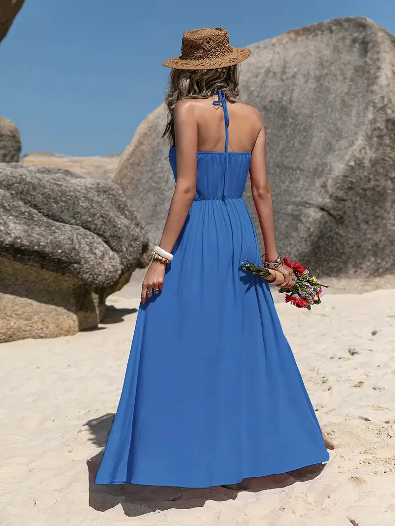 Women Maxi Halter Dress | Malina