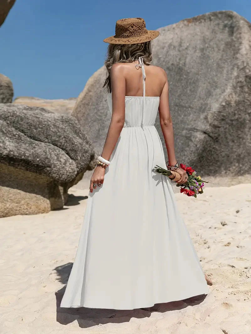 Women Maxi Halter Dress | Malina