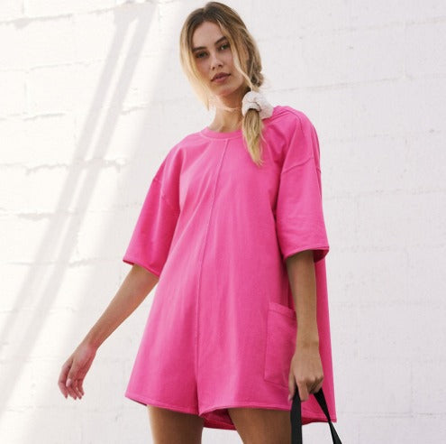 Women Relaxed Fit Romper | Melis