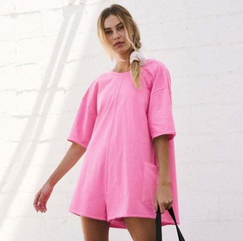 Women Relaxed Fit Romper | Melis