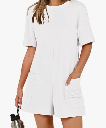 Women Relaxed Fit Romper | Melis