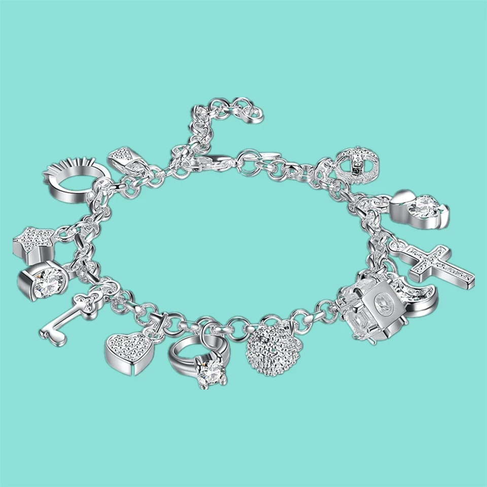 Women Silver Bracelet for Women | Elegant Charm Design-2