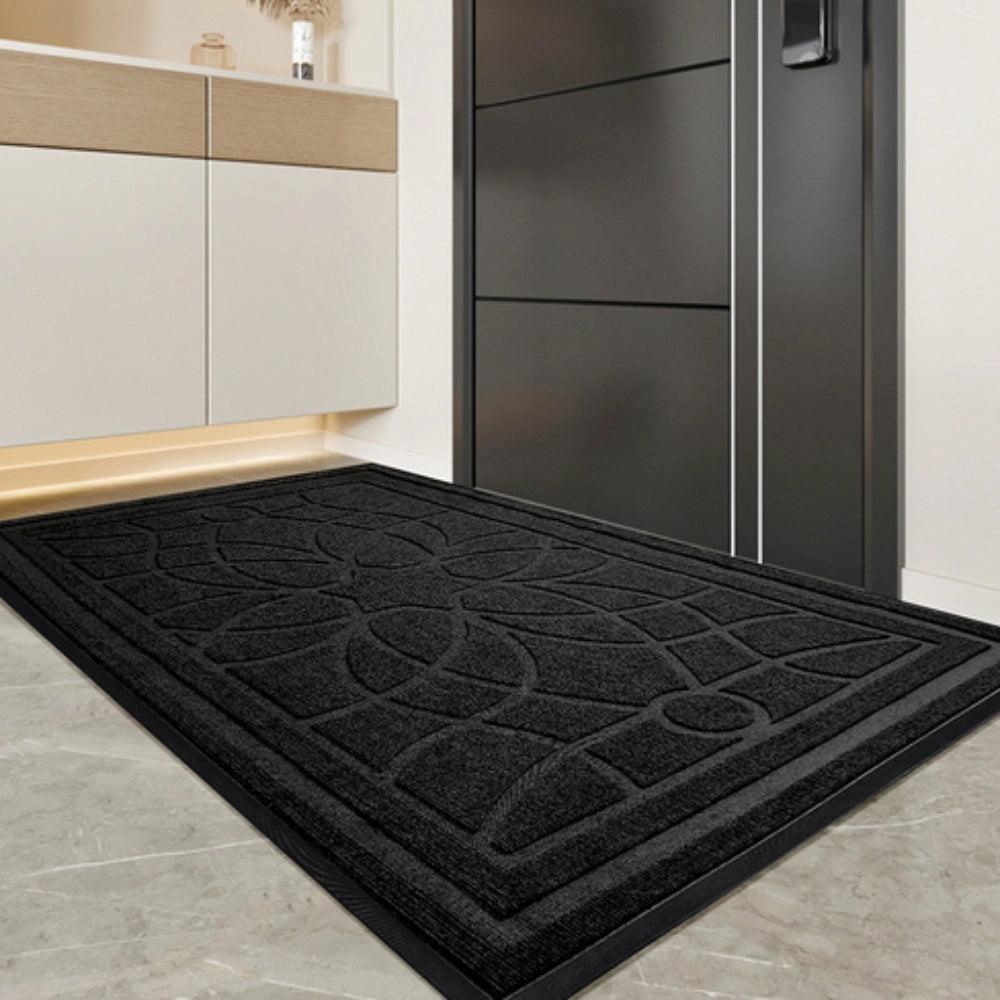 Variant image for Unisex Doormat Navy Blue Microfiber | ComfortMat-2