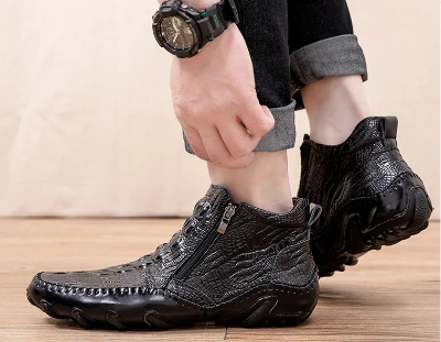 Men Handcrafted Leather Boots | Henry