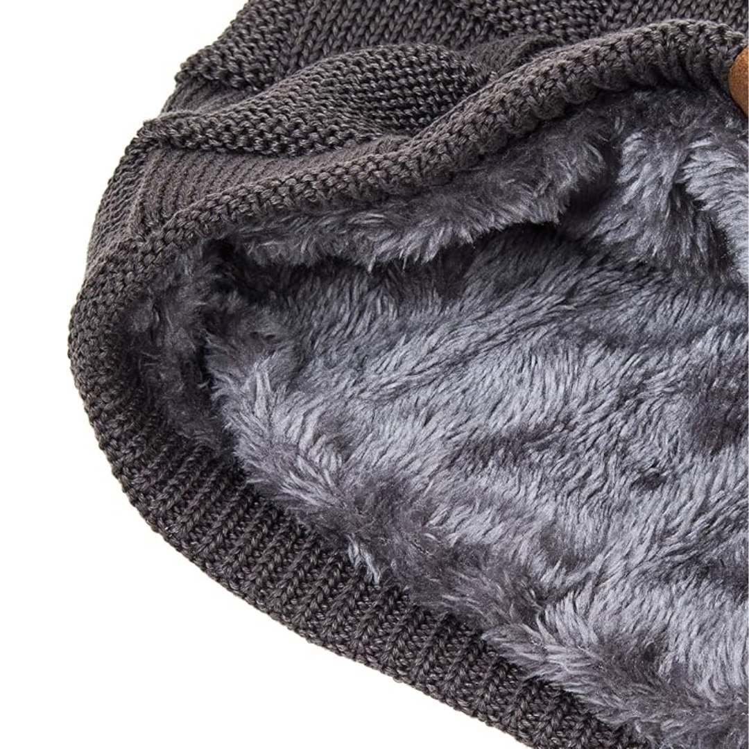 Voila – Warm Knitted Beanie – Fashionable & Soft