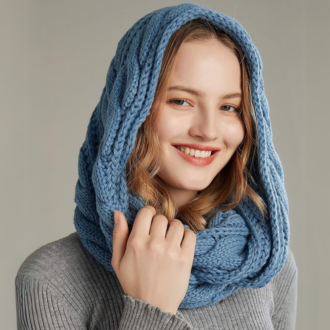 Eva - Soft Ribbed Scarf - Perfect for Cold Weather