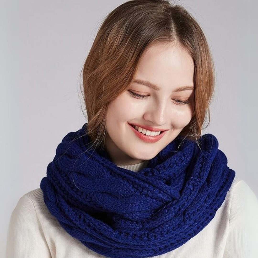 Eva - Soft Ribbed Scarf - Perfect for Cold Weather