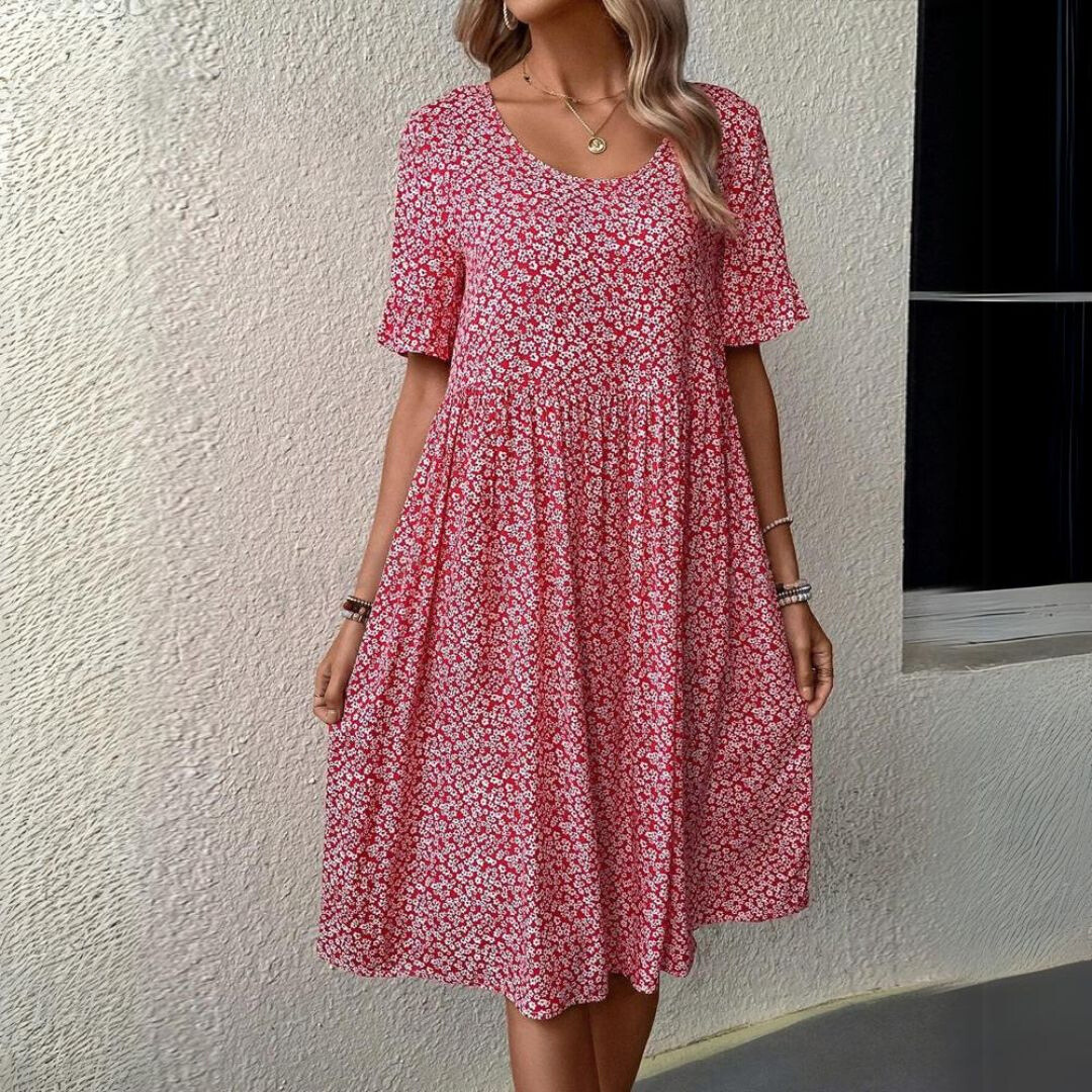 Variant image for Women Polka Dot Dress Cotton | Tinsley-7