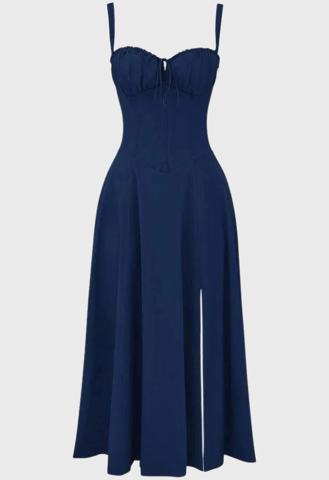 Women Midi Bustier Corset Sun Dress | Eilish