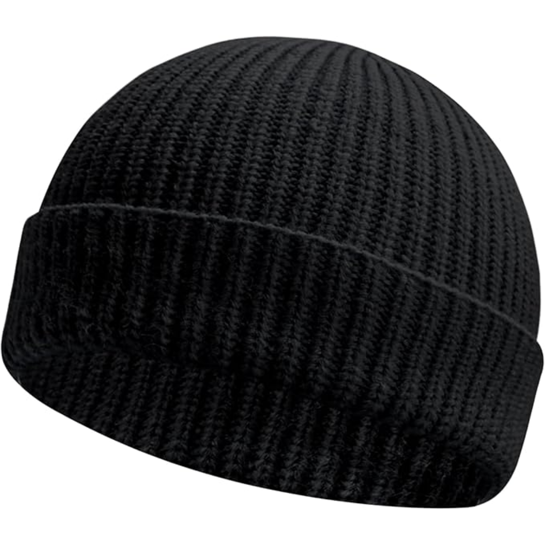 Krislyn – Knitted Beanie with Low Cuff – Fashionable & Snug