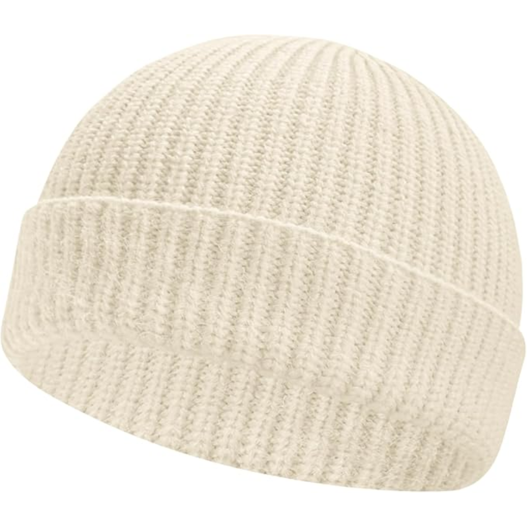 Krislyn – Knitted Beanie with Low Cuff – Fashionable & Snug