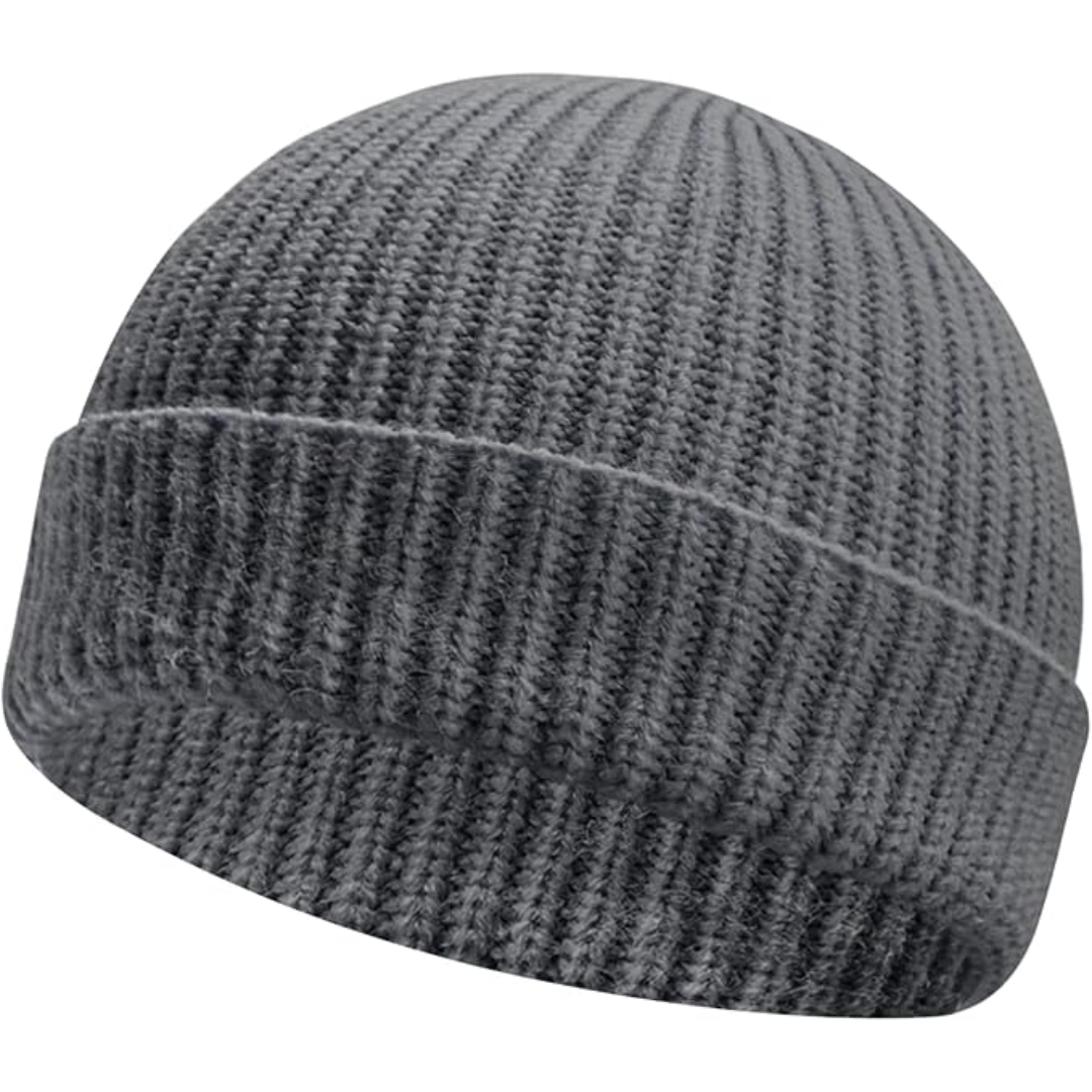 Krislyn – Knitted Beanie with Low Cuff – Fashionable & Snug