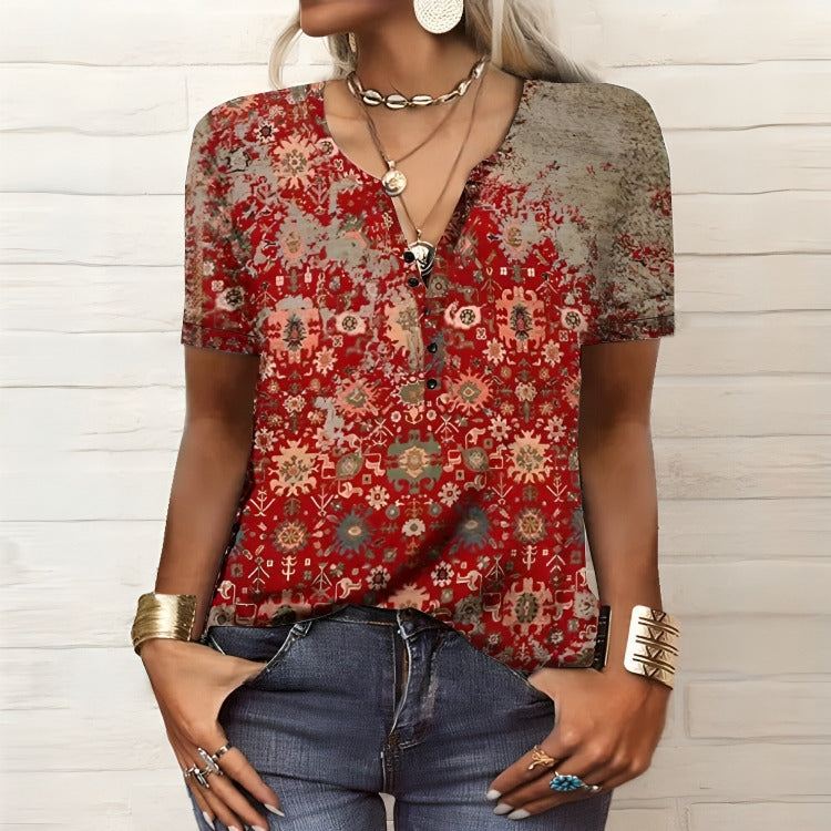 Women Blouse White Cotton | Gail-1