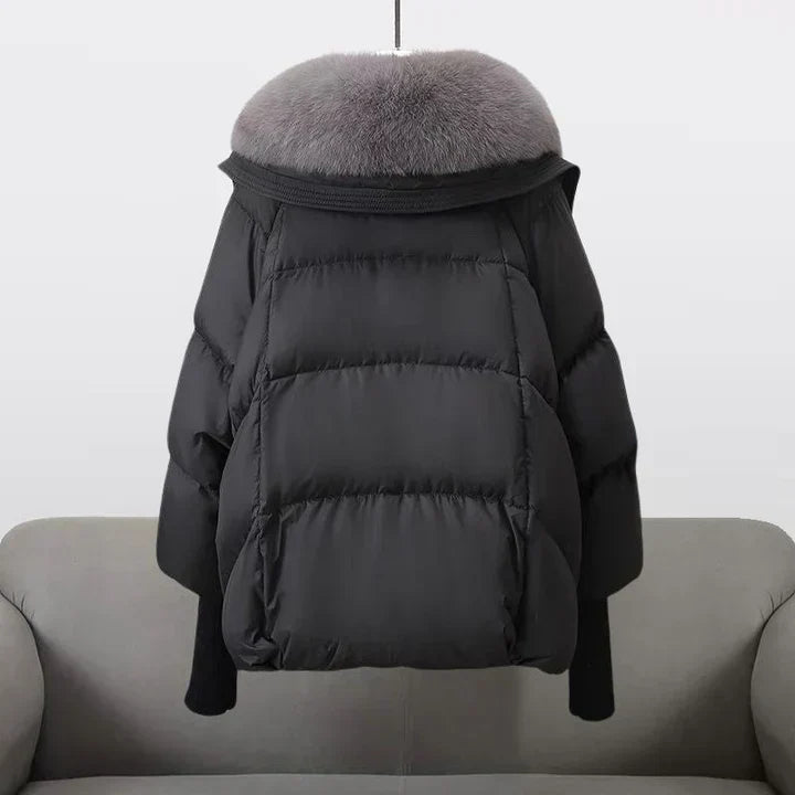 Women Fur Collar Winter Jacket | Amara
