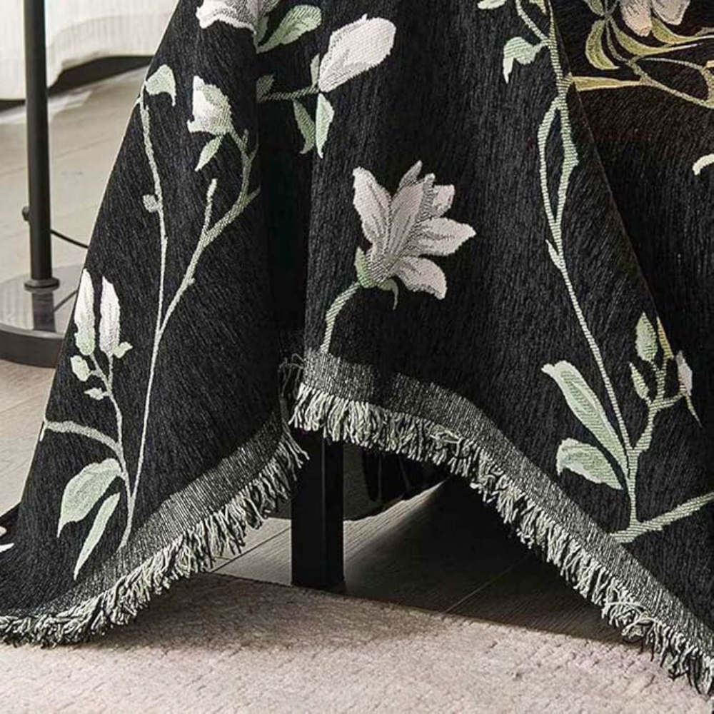 Sofa Cover Vintage Floral Chenille | Elegant Home Decor 6