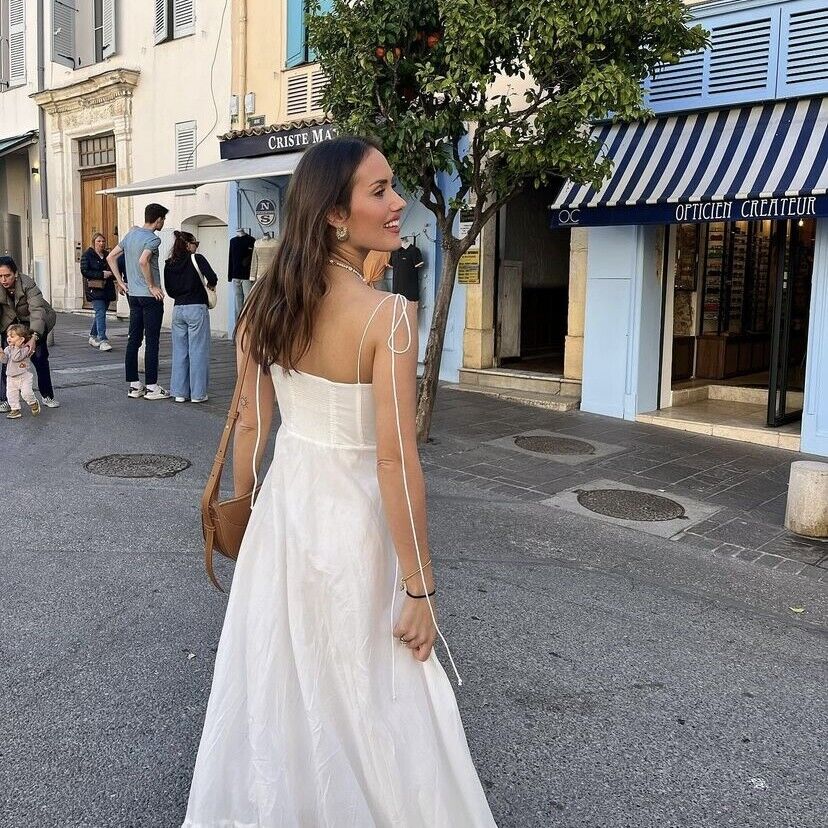 Women Sweetheart Neckline Maxi Dress | Leonie