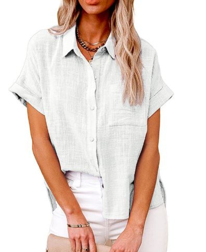 Women Stylish Button-Up Shirt | Elodie