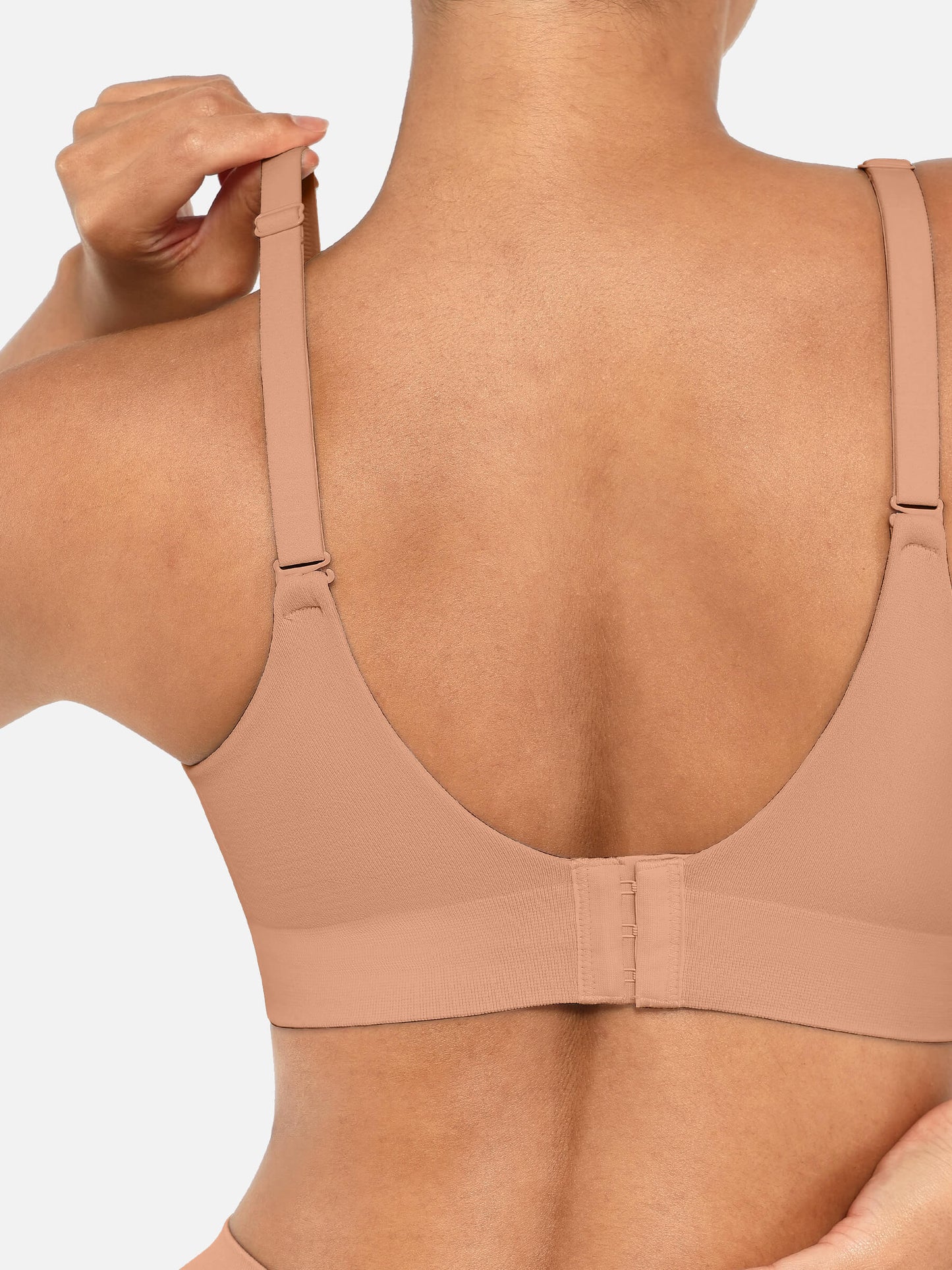 Seamless Wireless Push-Up Bra with Convertible Straps