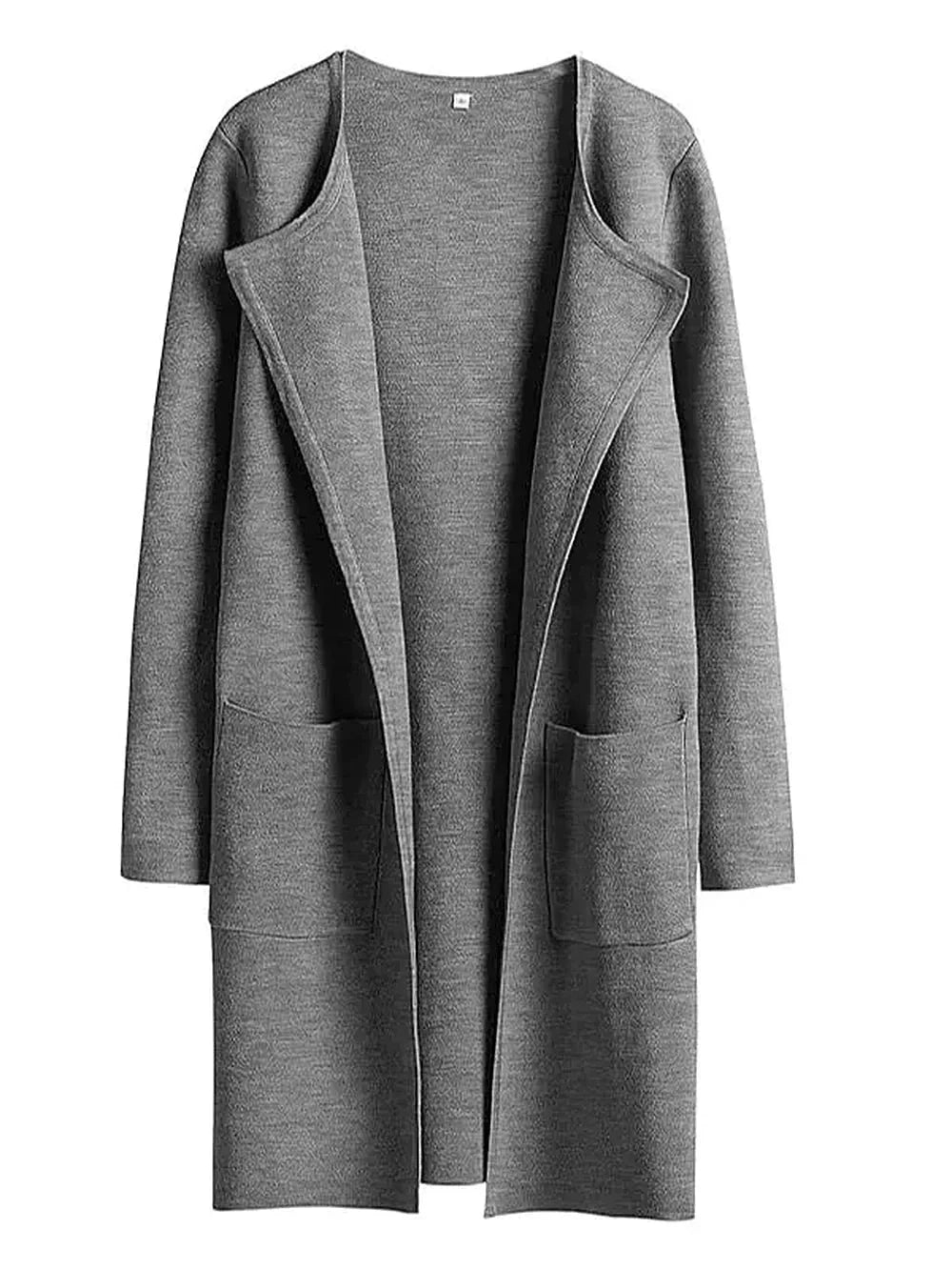Women Belted Wool-Blend Long Cardigan | Arabella
