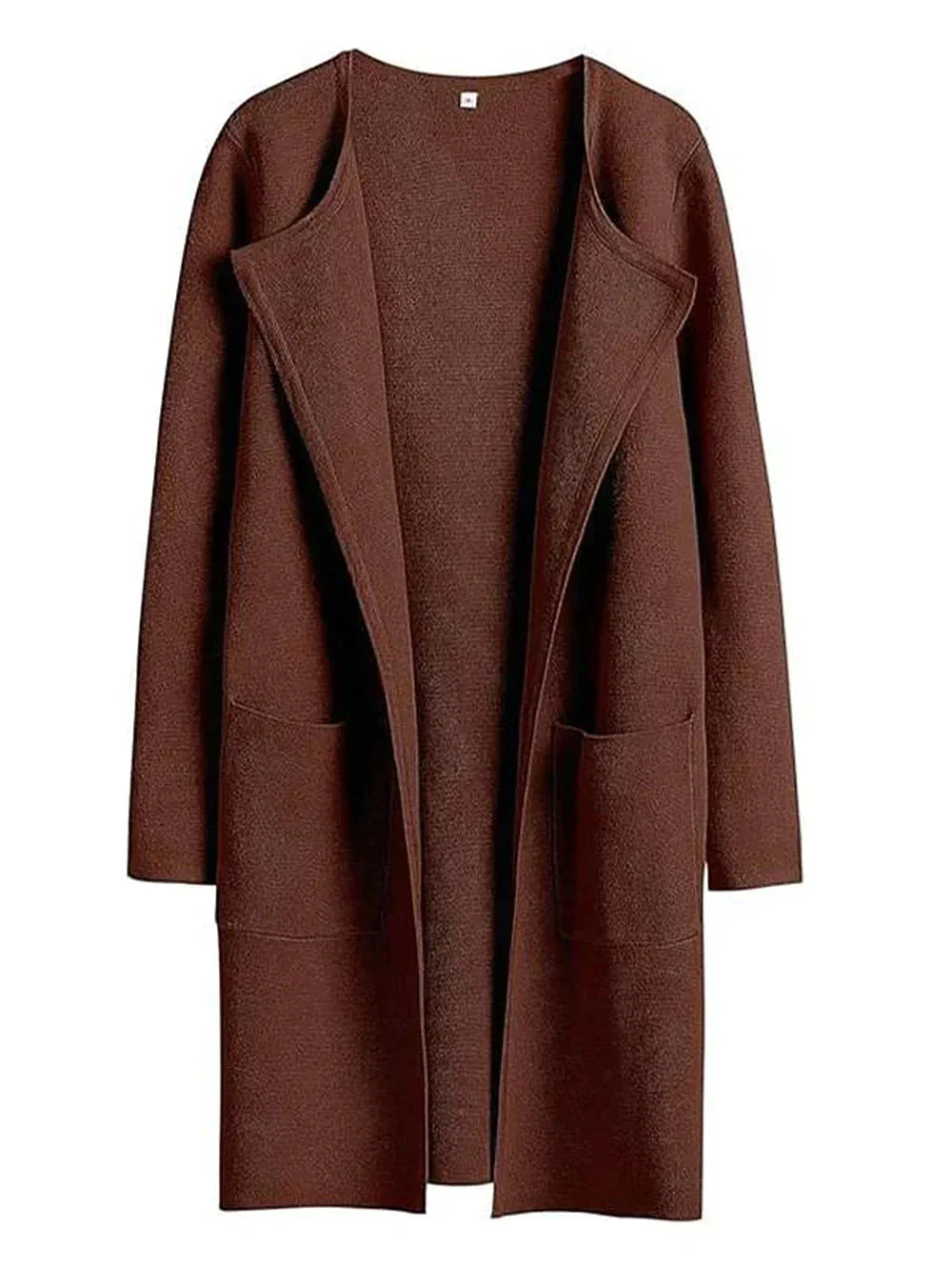 Women Belted Wool-Blend Long Cardigan | Arabella