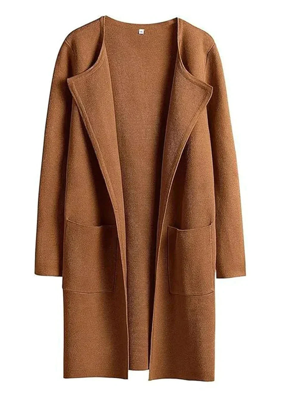 Women Belted Wool-Blend Long Cardigan | Arabella