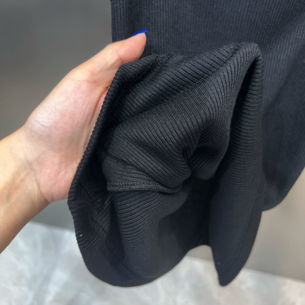 Invisible Strap Ribbed Tank Top | Jenny
