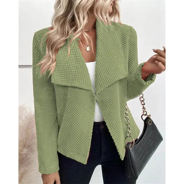 Women Elegant Open-Front Blazer | Israelle