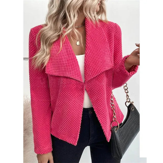 Women Elegant Open-Front Blazer | Israelle