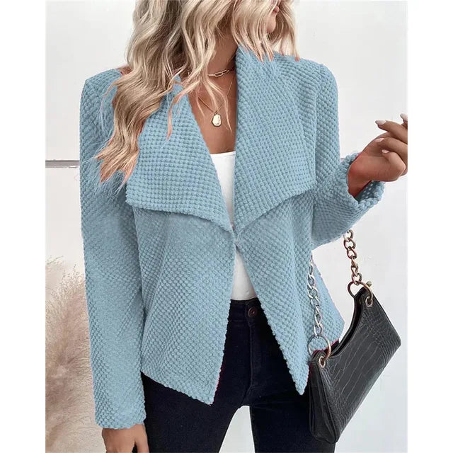 Women Elegant Open-Front Blazer | Israelle