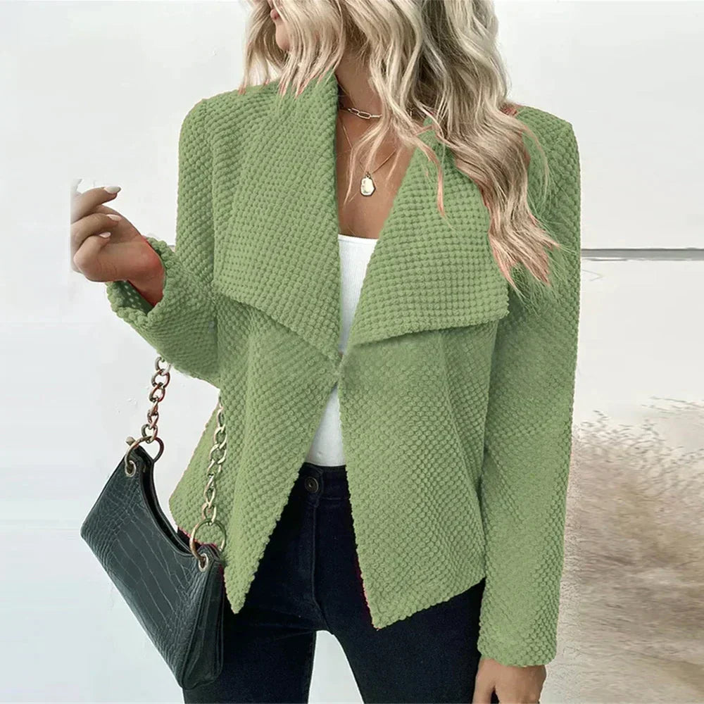 Women Elegant Open-Front Blazer | Israelle