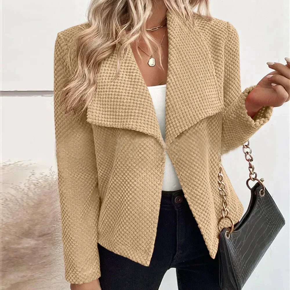 Women Elegant Open-Front Blazer | Israelle