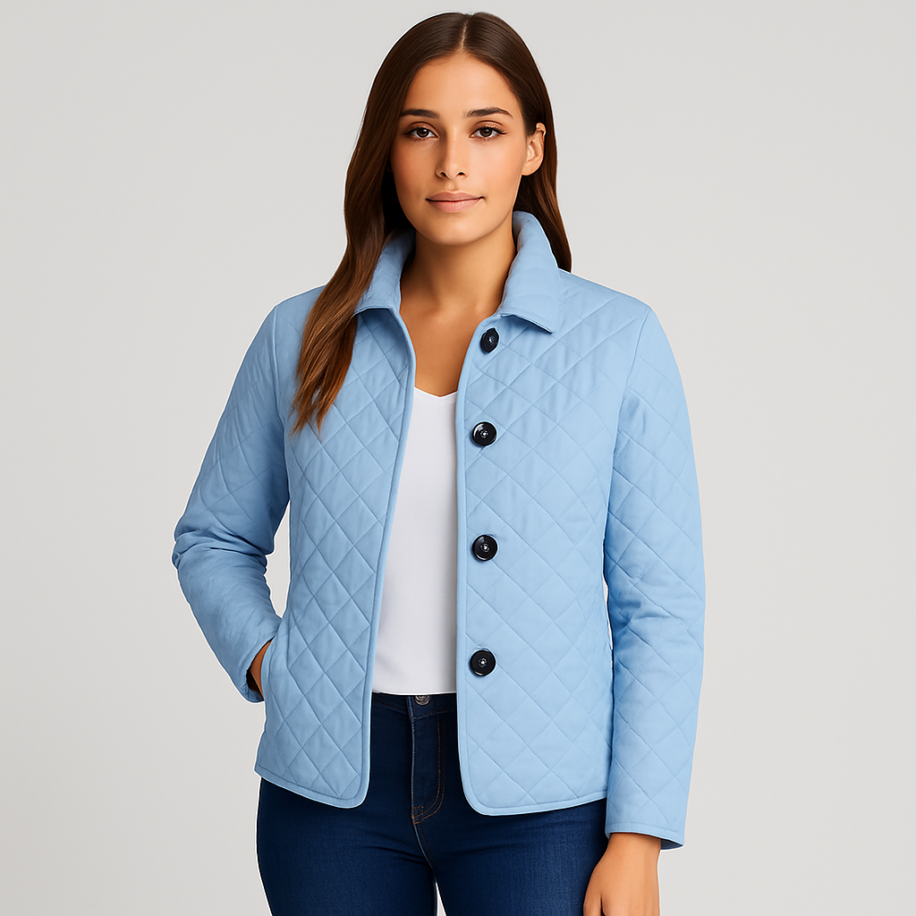 Women Quilted Tailored Jacket | Seraphina