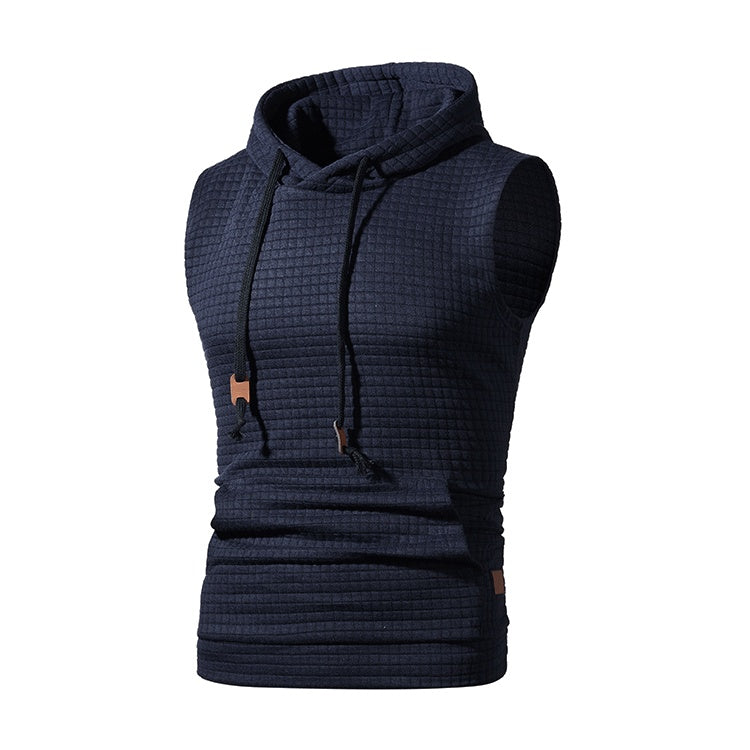 Men Sleeveless Hooded Tank | Malcolm