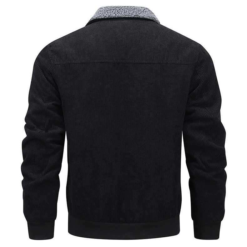 Men Sherpa-Lined Corduroy Jacket | Leonard