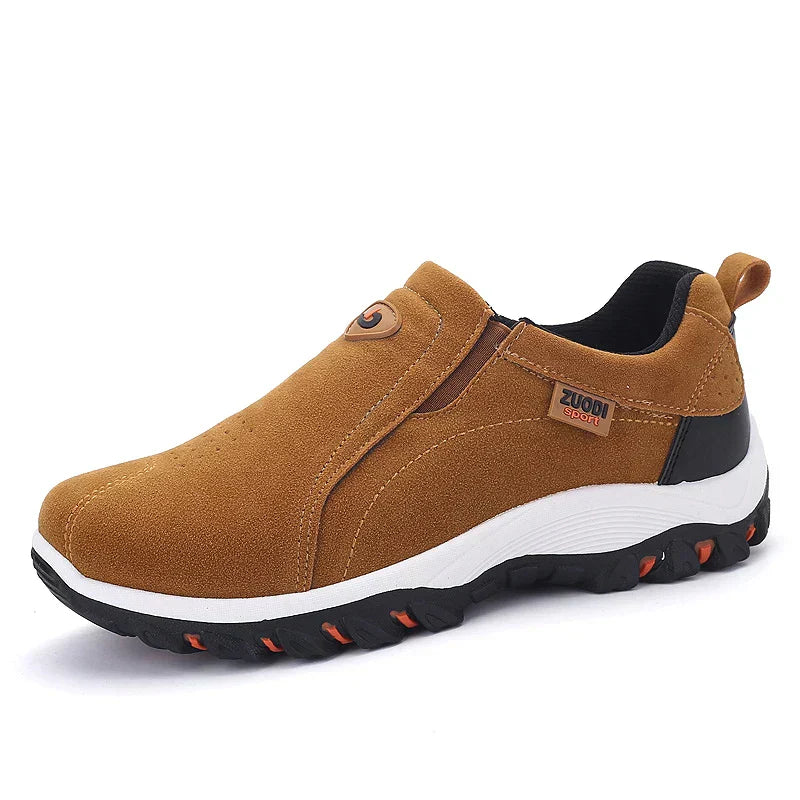 Men's Walking Shoe Black Ergonomic | Freedom-2