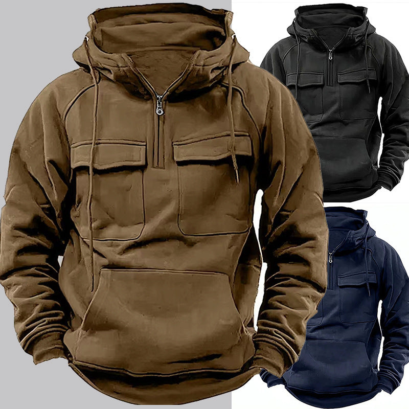 Men Tactical Utility Hoodie | Barry