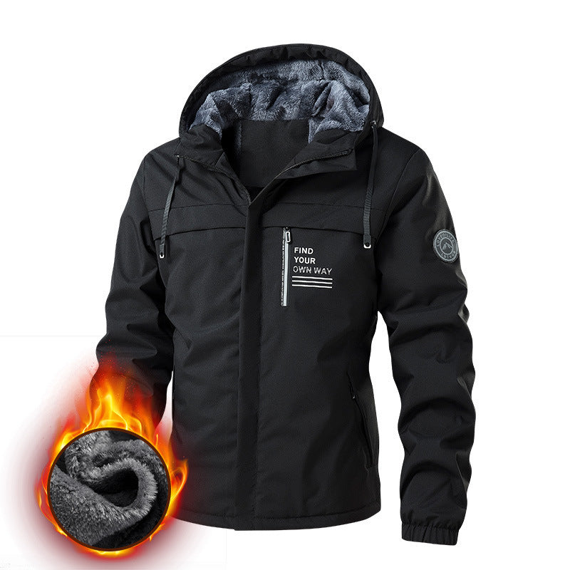 Men Insulated Hooded Winter Jacket | Philip