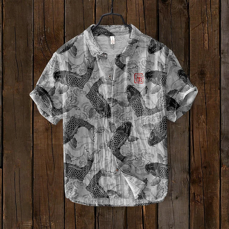 Variant image for Men's Casual Shirt Multi-Color Cotton | Jørgen-17