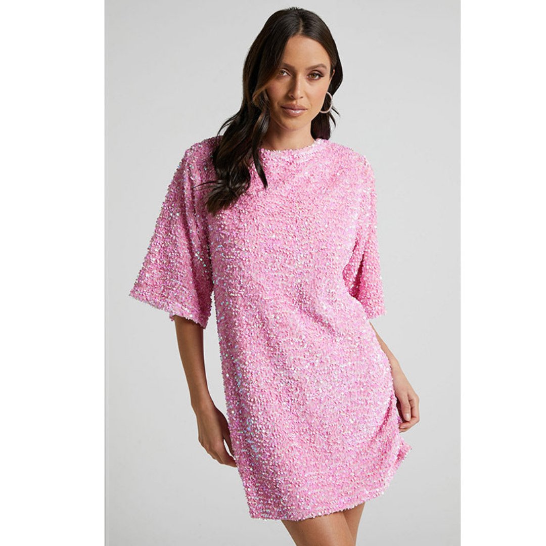 Women Sequin Mini Party Dress | Calliope