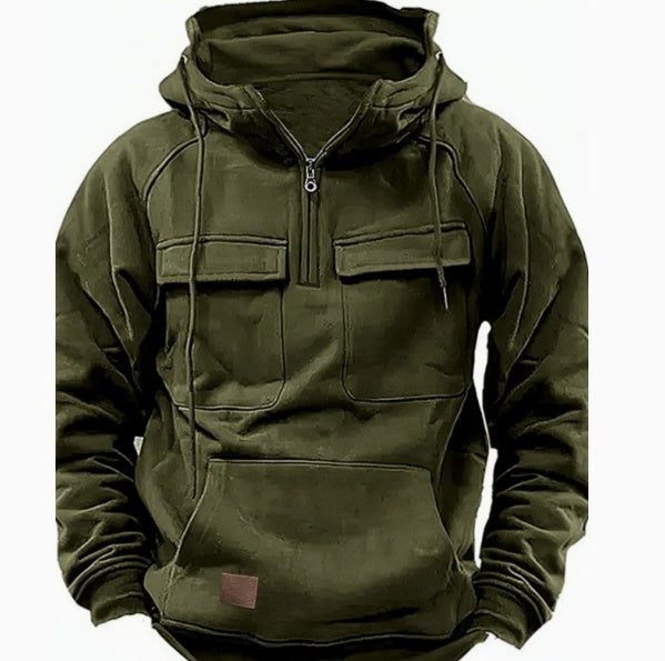 Men Tactical Utility Hoodie | Barry