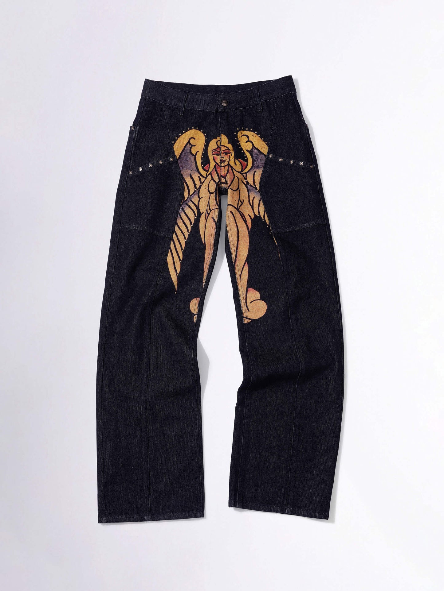Women Low Rise Jeans Indigo Cotton | Rebel-4
