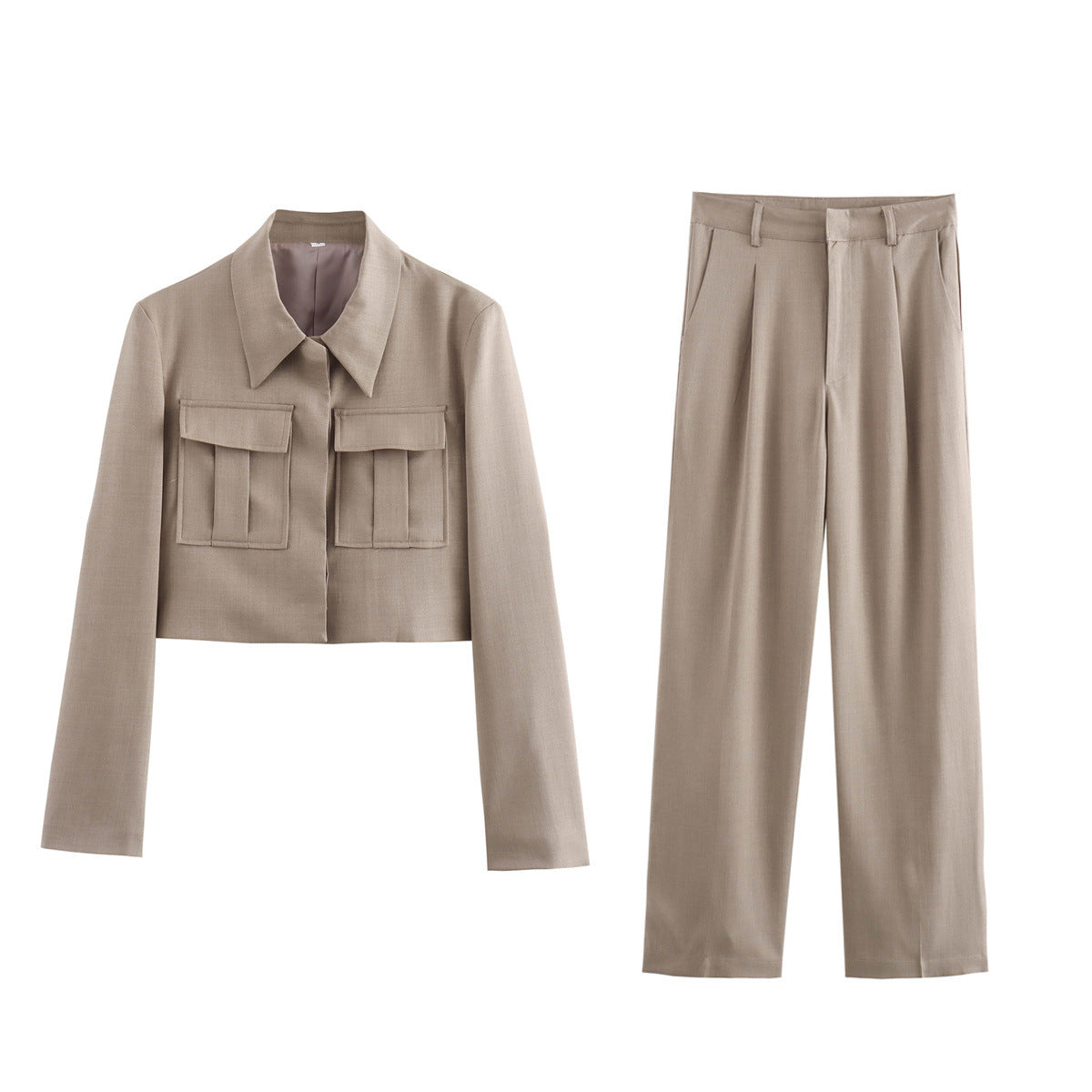 Women Cropped Utility Jacket | Denise
