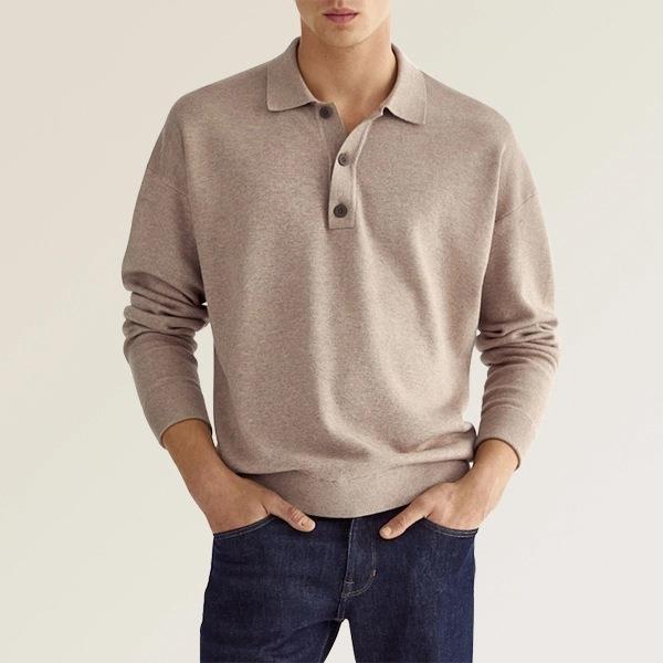 Men Classic Polo Sweatshirt | Anthony